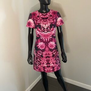 MICHAEL Michael Kors Pink Black Sheath Mini Dress size 6